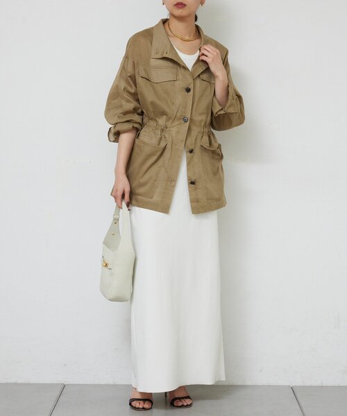GALLARDAGALANTE ベージュ アウター コート ガリャルダガランテ GALLARDAGALANTE チェスターコート （beige