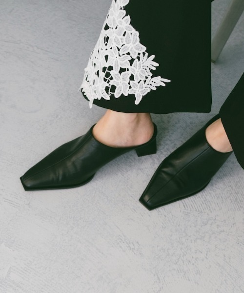 シューズ Pointed Toe Mules レディース_1