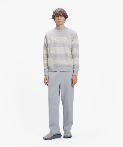 LACOSTE（ラコステ） スウェットパンツ ジャージ ビッグ鹿の子トラック