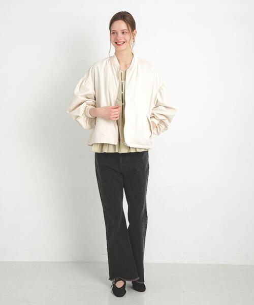 「URBAN RESEARCH Sonny Label」 ナイロンブルゾン FREE ネイビー レディース_画像7