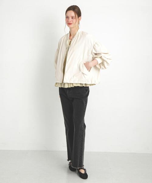 「URBAN RESEARCH Sonny Label」 ナイロンブルゾン FREE ネイビー レディース_画像8