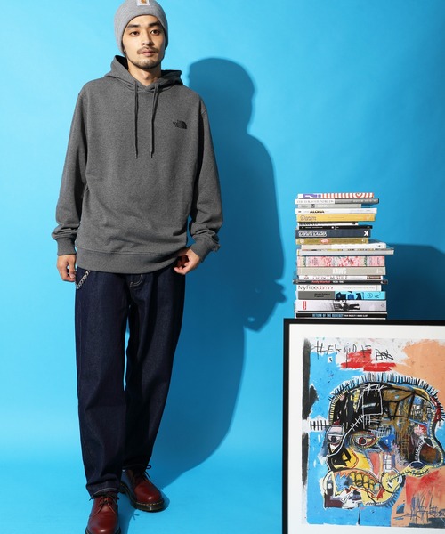 「THE NORTH FACE」 プルオーバーパーカー MEDIUM ホワイト系その他 メンズの画像