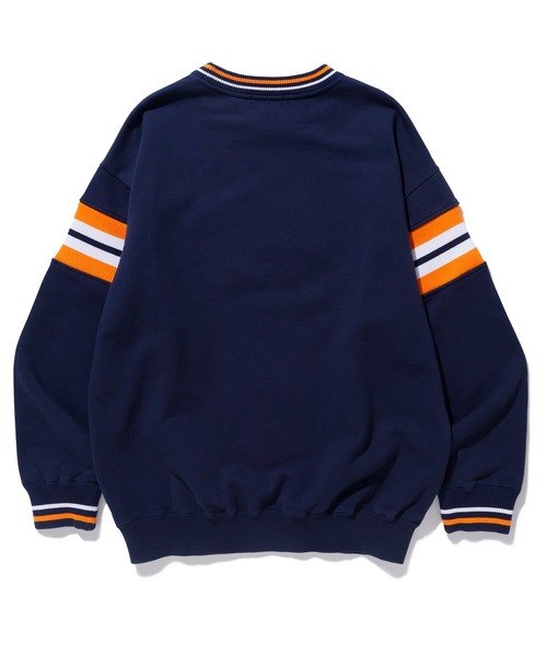 「XLARGE」 スウェットカットソー M ネイビー メンズ_画像5