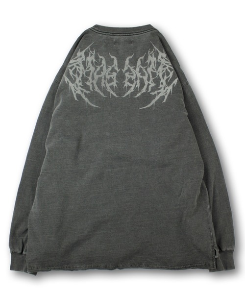 「GALFY」 長袖Tシャツ X-LARGE グレー系その他 メンズ_画像4