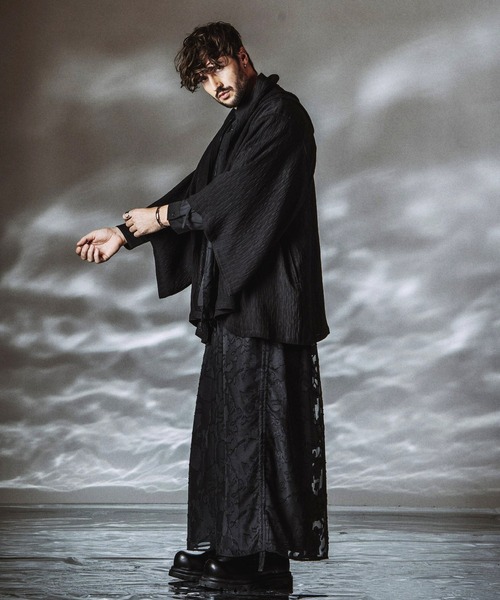 NO ID.（ノーアイディー） カーディガン 「NO ID.」KIMONO Hooded Gown