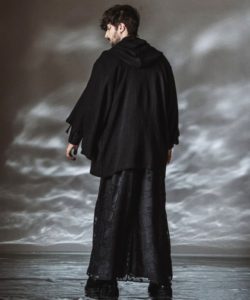 NO ID.（ノーアイディー） カーディガン 「NO ID.」KIMONO Hooded Gown
