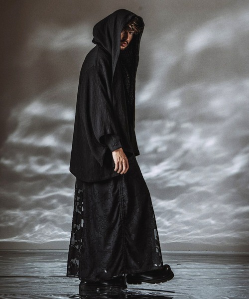 NO ID.（ノーアイディー） カーディガン 「NO ID.」KIMONO Hooded Gown