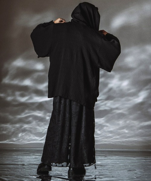 NO ID.（ノーアイディー） カーディガン 「NO ID.」KIMONO Hooded Gown