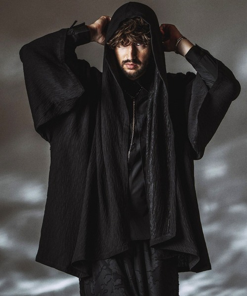 NO ID.（ノーアイディー） カーディガン 「NO ID.」KIMONO Hooded Gown