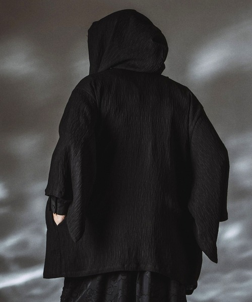 NO ID.（ノーアイディー） カーディガン 「NO ID.」KIMONO Hooded Gown