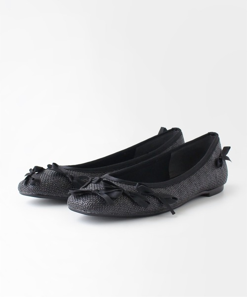 「Dhyana.」 フラットパンプス 23.0cm ブラウン レディース_画像4