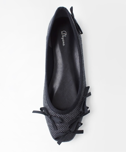 「Dhyana.」 フラットパンプス 23.0cm ブラウン レディース_画像8