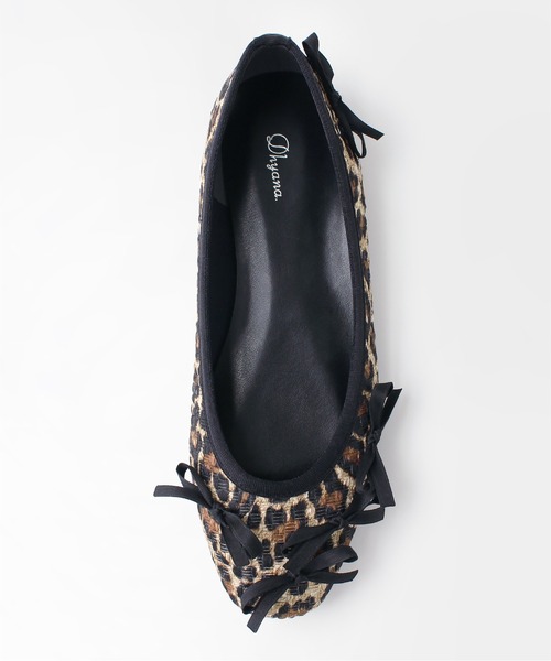 「Dhyana.」 フラットパンプス 23.0cm ブラウン レディース_画像9