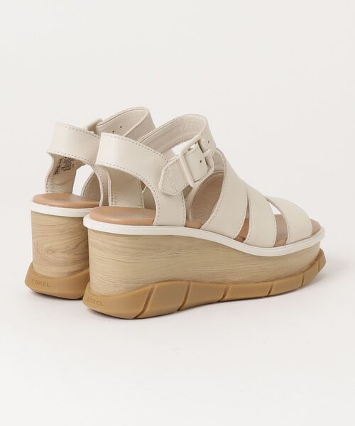 「SOREL」 ヒールサンダル - オフホワイト レディース_画像2