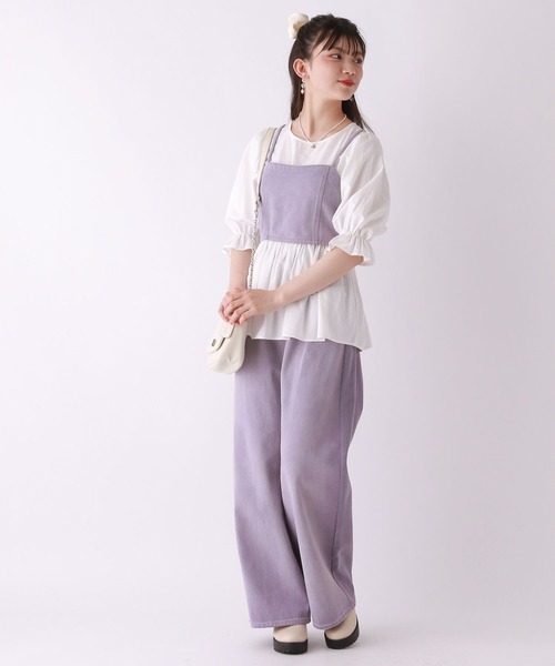 「repipi armario」 「KIDS」デニムパンツ SMALL ブルー系その他 キッズ_画像3