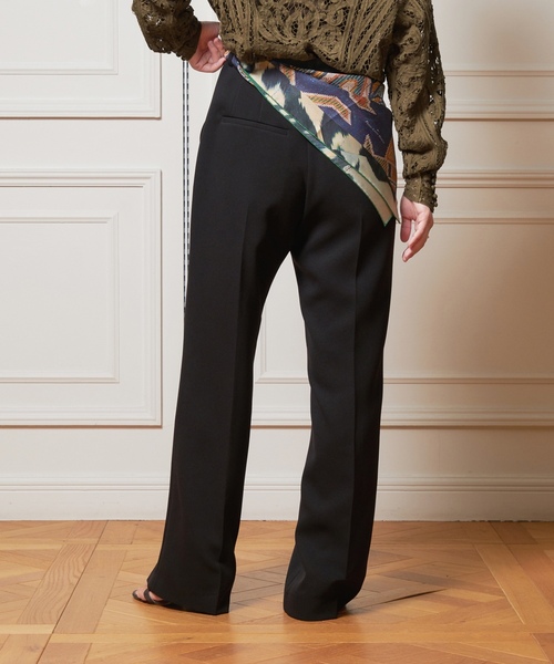 「IENA LA BOUCLE」 スラックス 34 ブラウン レディースの画像