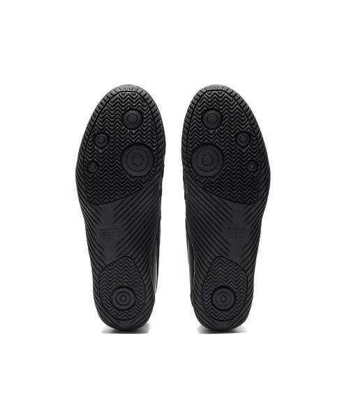 「Onitsuka Tiger」 ローカットスニーカー 27.5 ブラック×ブラック レディース