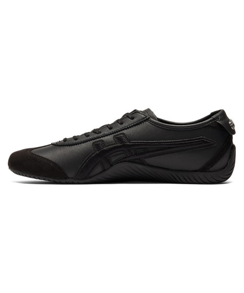 「Onitsuka Tiger」 ローカットスニーカー 27.5 ブラック×ブラック レディース
