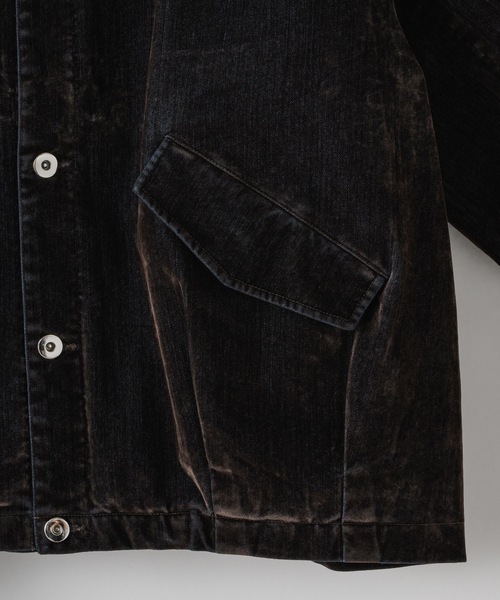 「Casper John」 ジャケット MEDIUM ネイビー メンズの画像