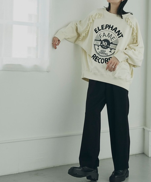 「GENE HEAVENS」 パンツ SMALL ブラック レディース_画像2