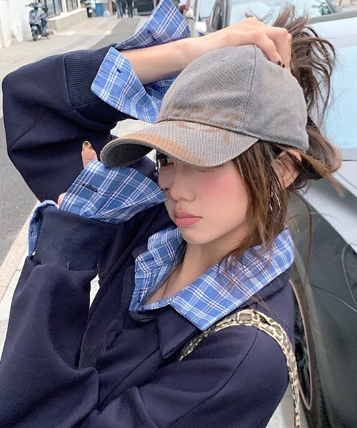 「SHEENA」 長袖カットソー M ネイビー レディース_画像9