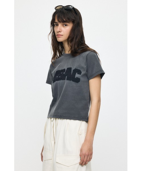 MOUSSY（マウジー） tシャツ LACE LOGO Tシャツ レディース : ZOZOTOWN