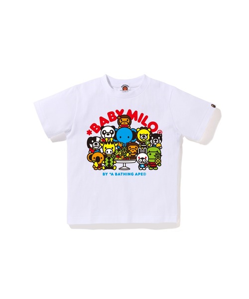 A BATHING APE（アベイシングエイプ） tシャツ BABY MILO MIXED FRUIT
