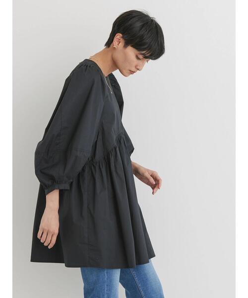 「AMERICAN HOLIC」 長袖チュニック M ブラック レディース_画像5