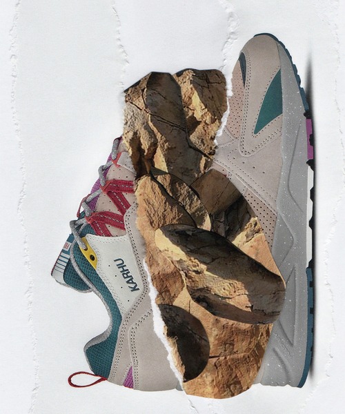 「KARHU」 ローカットスニーカー 6 グレー レディース_画像2