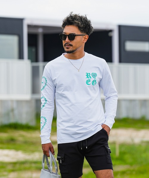 adamsJUGGLER（アダムスジャグラー） tシャツ RTEGハート＆TB