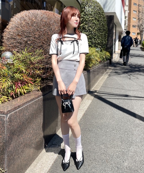 「NOMAE」 半袖Tシャツ FREE ホワイト レディース_画像2
