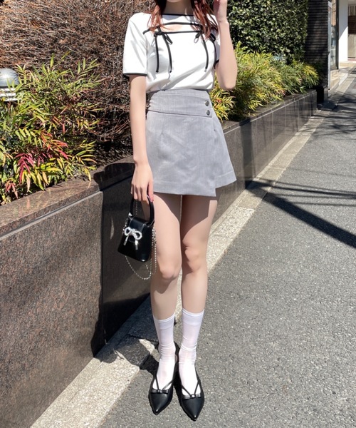 「NOMAE」 半袖Tシャツ FREE ホワイト レディース_画像3