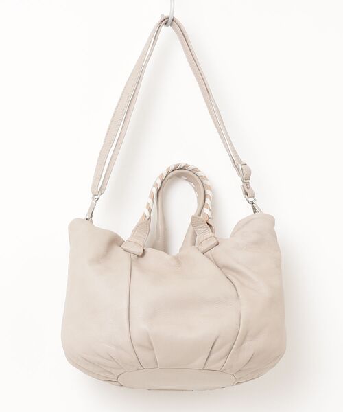 「DEL CONTE」 2WAYバッグ - ベージュ レディース_画像2