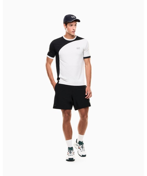 EA7 tシャツ 「エンポリオ アルマーニ EA7」Tennis Pro クルーネックT
