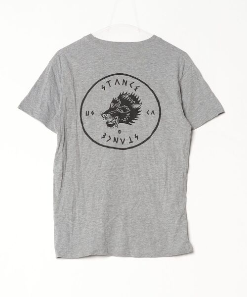 「STANCE」 半袖Tシャツ SMALL ヘザーグレー メンズ_画像2