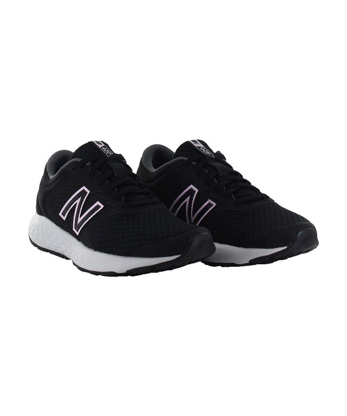 「New Balance」 ローカットスニーカー 25.5cm ブラック レディース_画像4