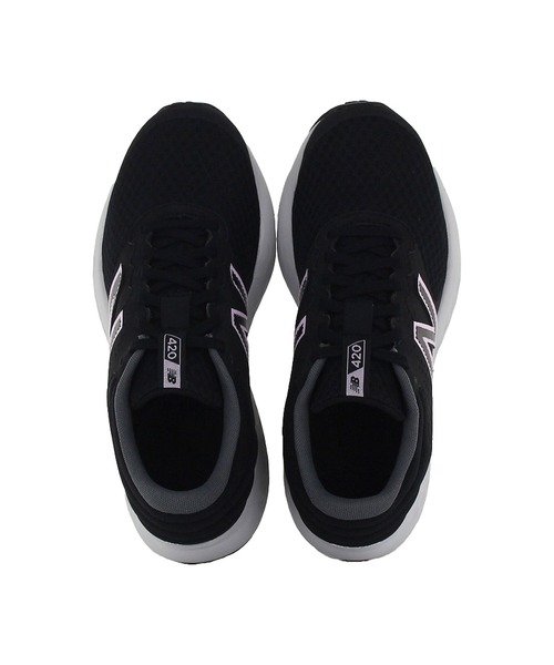「New Balance」 ローカットスニーカー 25.5cm ブラック レディース_画像5