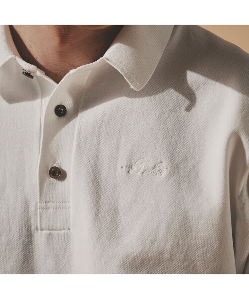 Felisi Golf ゴルフ MS EYELET STRIPE KNIT POLO メンズ : ZOZOTOWN
