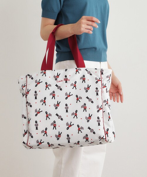 LAURA ASHLEY（ローラアシュレイ） トートバッグ 「撥水加工/キャリー