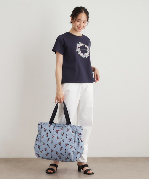 LAURA ASHLEY（ローラアシュレイ） トートバッグ 「撥水加工/キャリー