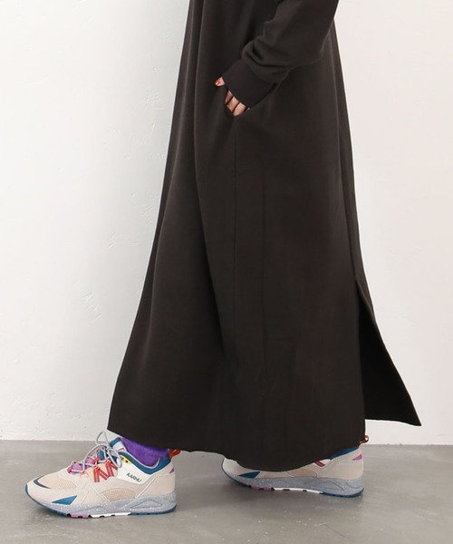 「JOURNAL STANDARD LUXE」 長袖ワンピース FREE チャコールグレー レディース_画像8