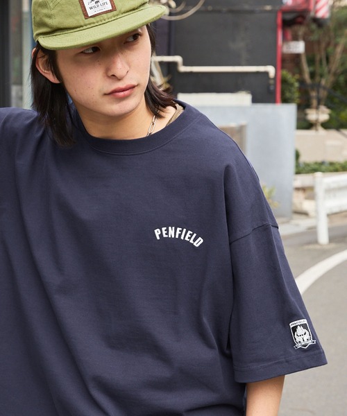 「PEN FIELD」 半袖Tシャツ L スミクロ メンズ_画像6