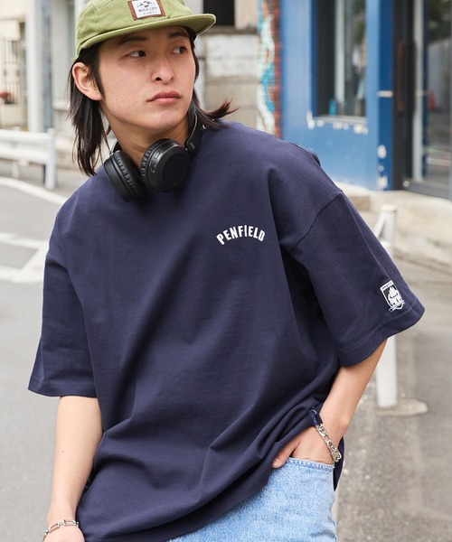「PEN FIELD」 半袖Tシャツ L スミクロ メンズ_画像9