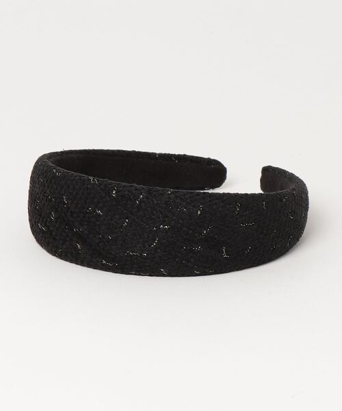 「H BEAUTY&YOUTH UNITED ARROWS」 カチューシャ FREE ブラック レディース_画像2