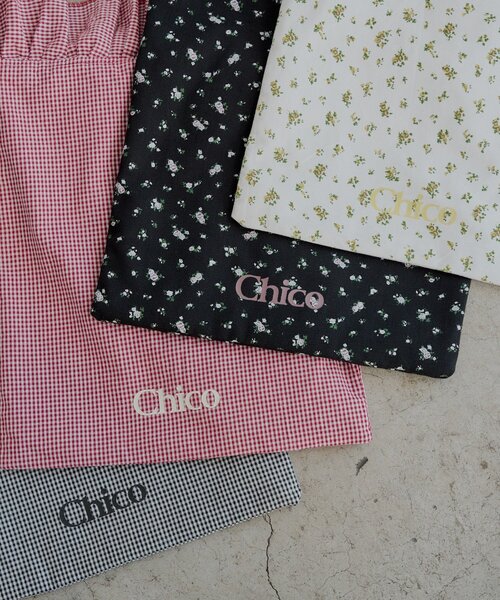 「Chico」 トートバッグ FREE ブラック レディース_画像4