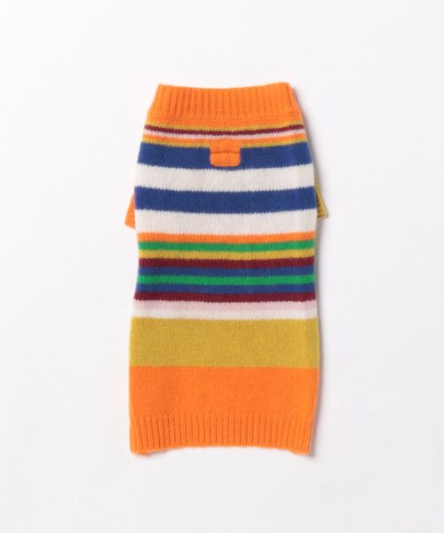 犬 服 MULTI STRIPED SWEATER