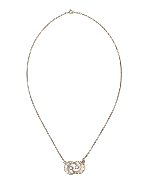 TROVE（トローヴ） ネックレス MOON TALK NECKLACE ( BRASS ) メンズ