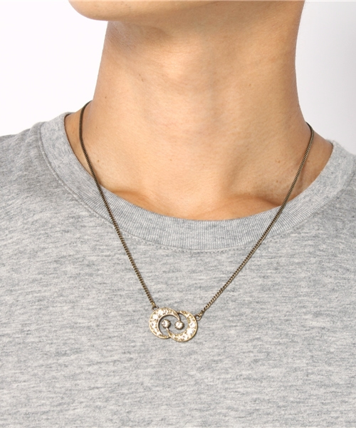 TROVE（トローヴ） ネックレス MOON TALK NECKLACE ( BRASS ) メンズ