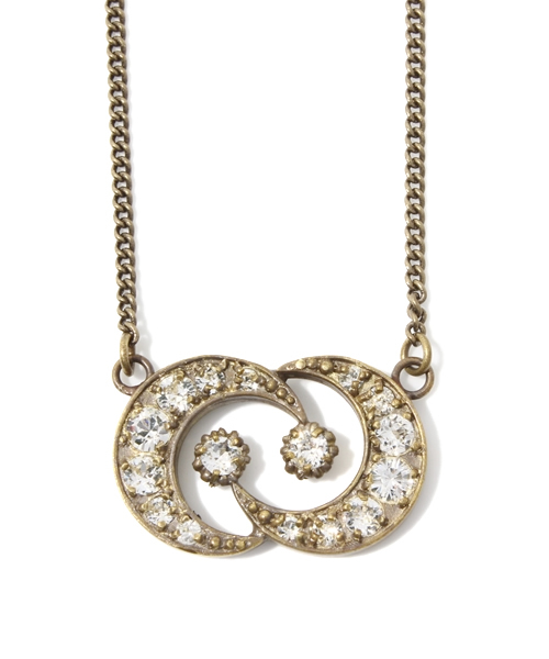 TROVE（トローヴ） ネックレス MOON TALK NECKLACE ( BRASS ) メンズ
