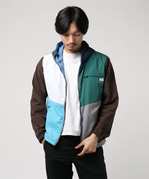 gym master（ジムマスター） ナイロンジャケット ナイロン×コットン